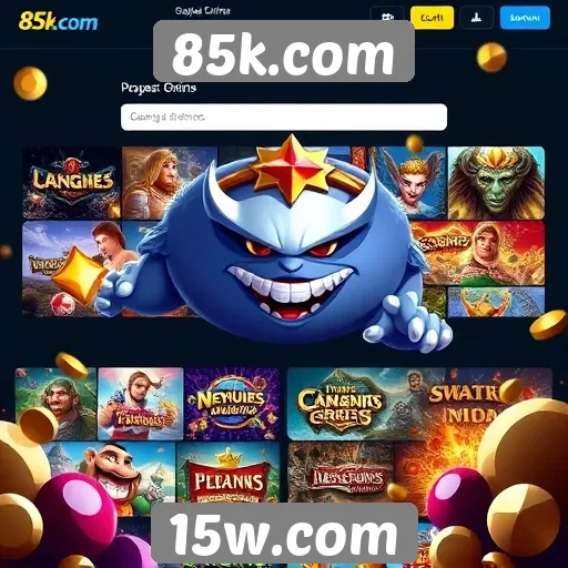Análise da plataforma de jogos 85k.com